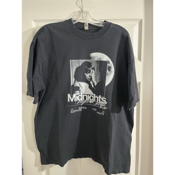 Taylor Swift Tops - Taylor Swift Midnights Shirt Sz L Made In Use Travis Kelce